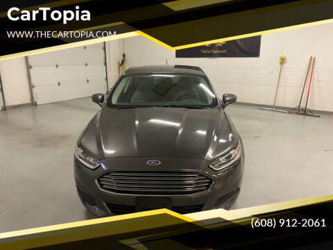 2016 Ford Fusion for sale at CarTopia in Deforest WI