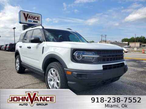 2021 Ford Bronco Sport for sale at Vance Fleet Services in Guthrie OK