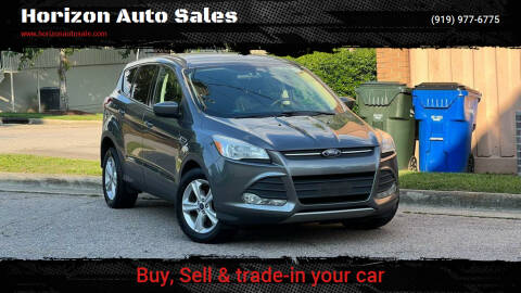 2014 Ford Escape for sale at Horizon Auto Sales in Raleigh NC