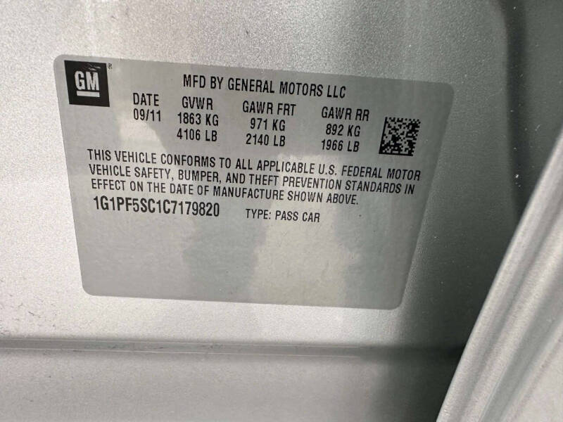 2012 Chevrolet Cruze LT