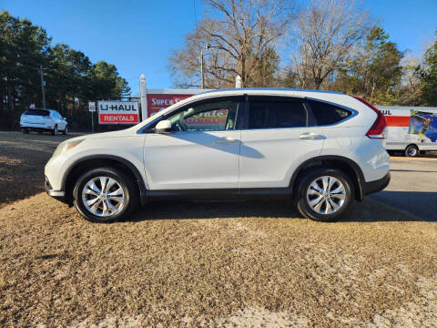 2013 Honda CR-V for sale at Super Sport Auto Sales in Hope Mills NC