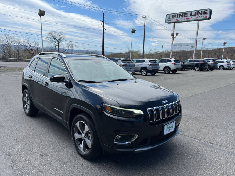 2021 Jeep Cherokee for sale at Pine Line Auto in Olyphant PA