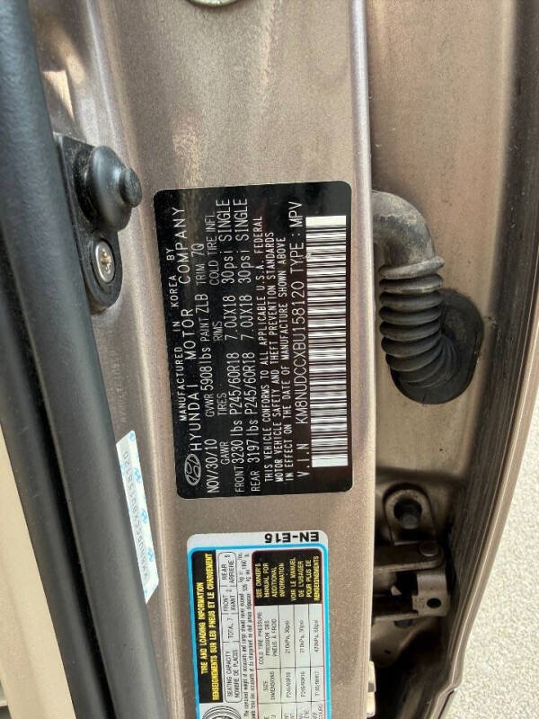 2011 Hyundai Veracruz Limited