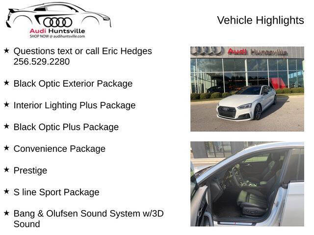 2019 Audi A5 Sportback quattro Prestige 45 TFSI