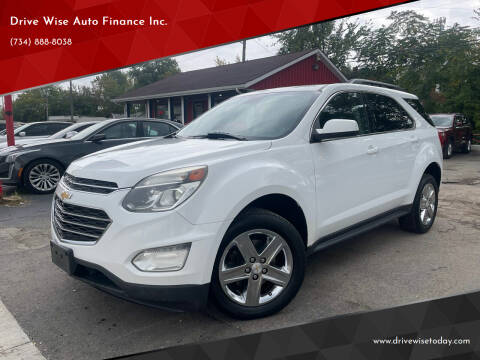 2016 Chevrolet Equinox for sale at Drive Wise Auto Finance Inc. in Wayne MI