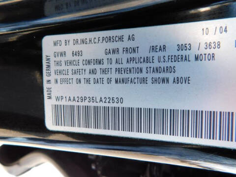 2005 Porsche Cayenne Tiptronic