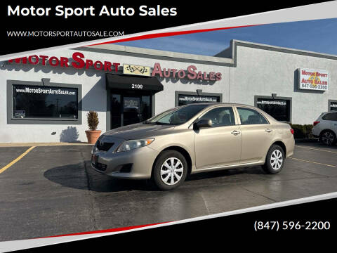 2009 Toyota Corolla for sale at Motor Sport Auto Sales in Waukegan IL
