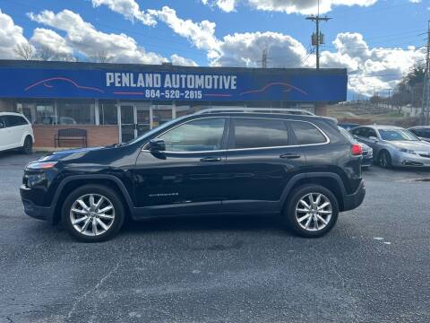 2017 Jeep Cherokee for sale at Penland Automotive Group in Laurens SC