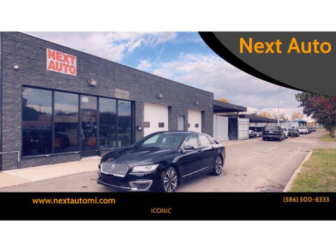 2017 Lincoln MKZ for sale at Next Auto in Mount Clemens MI