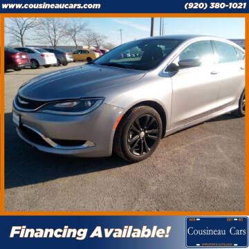 2015 Chrysler 200 for sale at CousineauCars.com in Appleton WI