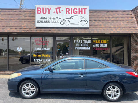 2006 Toyota Camry Solara for sale at Buy It Right Auto Sales #1,INC in Hickory NC