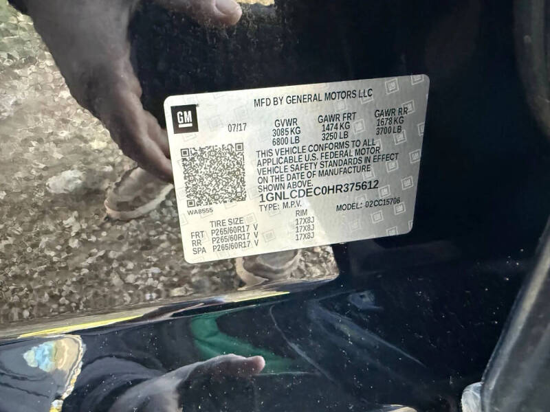 2017 Chevrolet Tahoe Police