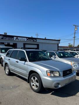 2004 Subaru Forester for sale at Dealer Finance Auto Center LLC in Sacramento CA