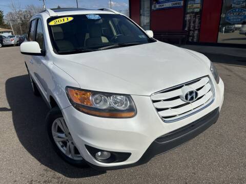 2011 Hyundai Santa Fe for sale at 4 Wheels Premium Pre-Owned Vehicles in Youngstown OH