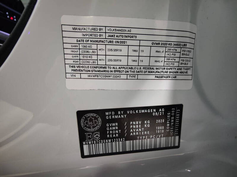 2022 Volkswagen Golf R 4Motion