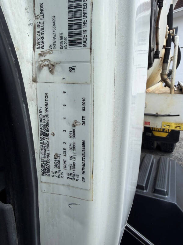 2011 International WorkStar 7500