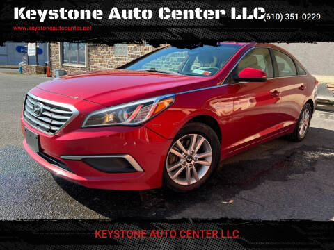 2017 Hyundai Sonata for sale at Keystone Auto Center LLC in Allentown PA
