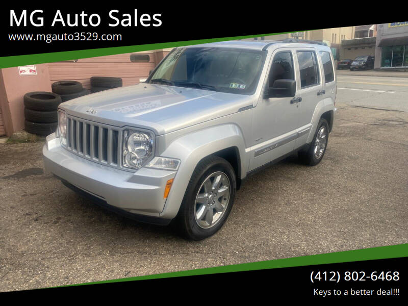 2012 Jeep Liberty for sale at MG Auto Sales in Pittsburgh PA