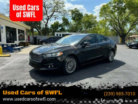 2014 Ford Fusion for sale at Used Cars of SWFL in Fort Myers FL