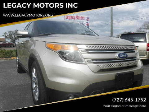2011 Ford Explorer for sale at LEGACY MOTORS INC in New Port Richey FL