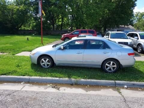 2004 Honda Accord for sale at D & D Auto Sales in Topeka KS