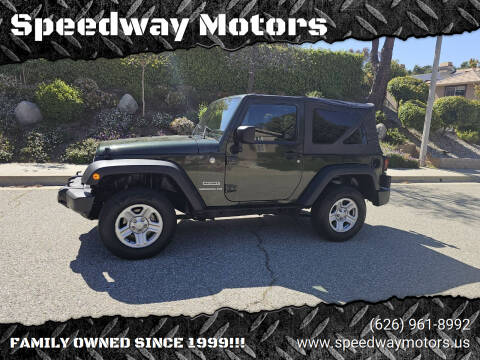 2010 Jeep Wrangler for sale at Speedway Motors in Glendora CA