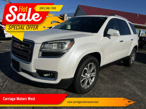 2016 GMC Acadia for sale at Carriage Motors West in Fox Lake IL