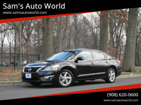 2015 Nissan Altima for sale at Sam's Auto World in Roselle NJ