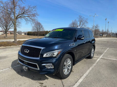 2017 Infiniti QX80 for sale at Lot 31 Auto Sales in Kenosha WI