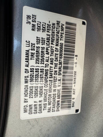 2006 Honda Odyssey