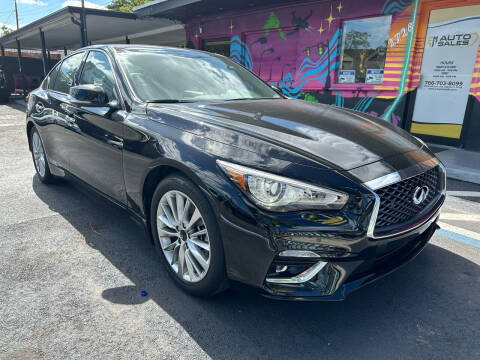 2021 Infiniti Q50 for sale at EM Auto Sales in Miami FL