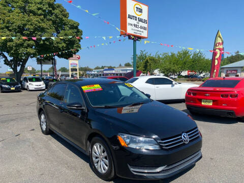 2012 Volkswagen Passat for sale at TDI AUTO SALES in Boise ID