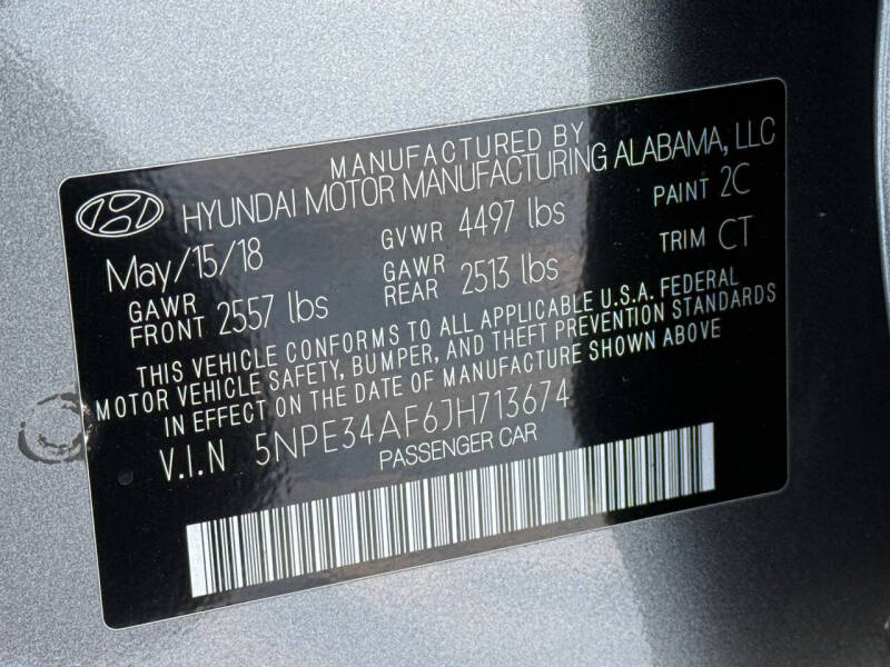 2018 Hyundai Sonata Sport