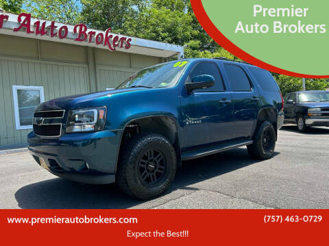 2007 Chevrolet Tahoe for sale at Premier Auto Brokers in Virginia Beach VA