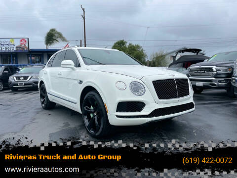 2019 Bentley Bentayga for sale at Rivieras Truck and Auto Group in Chula Vista CA