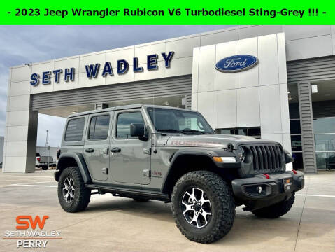 2023 Jeep Wrangler for sale at Seth Wadley Chevy Perry in Perry OK