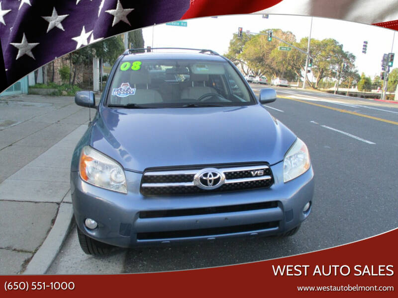 2008 Toyota RAV4 for sale at West Auto Sales in Belmont CA