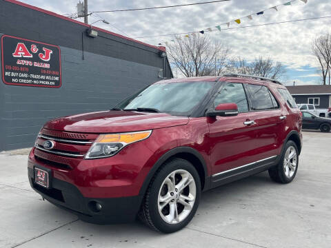 2013 Ford Explorer for sale at A & J AUTO SALES in Eagle Grove IA