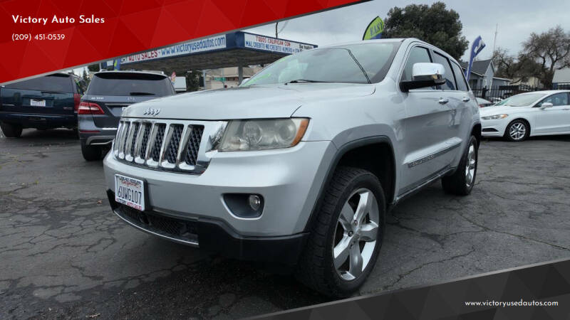 2012 Jeep Grand Cherokee for sale at Victory Auto Sales in Stockton CA