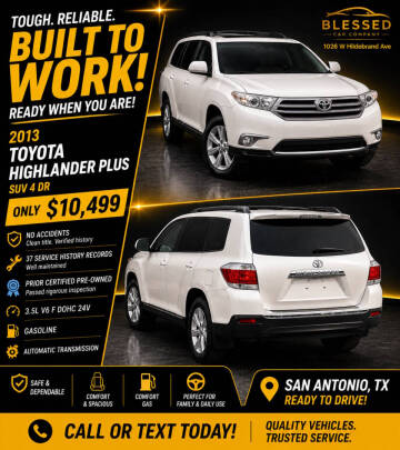 2013 Toyota Highlander Plus Photo
