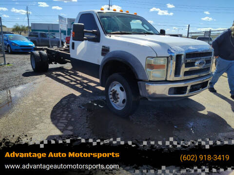 2008 Ford F-550 Super Duty for sale at Advantage Auto Motorsports in Phoenix AZ