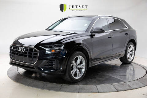 2019 Audi Q8 for sale at Jetset Automotive in Cedar Rapids IA