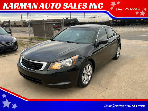 2008 Honda Accord for sale at KARMAN AUTO SALES INC in Wichita KS