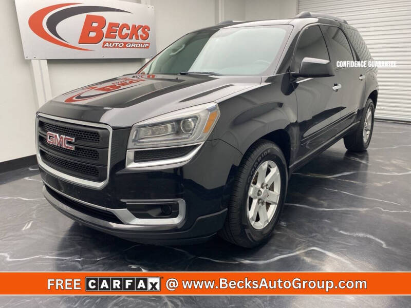 2013 GMC Acadia for sale at Becks Auto Group in Mason OH