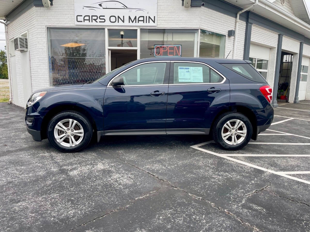 2016 Chevrolet Equinox for sale at Cars On Main in Findlay, OH