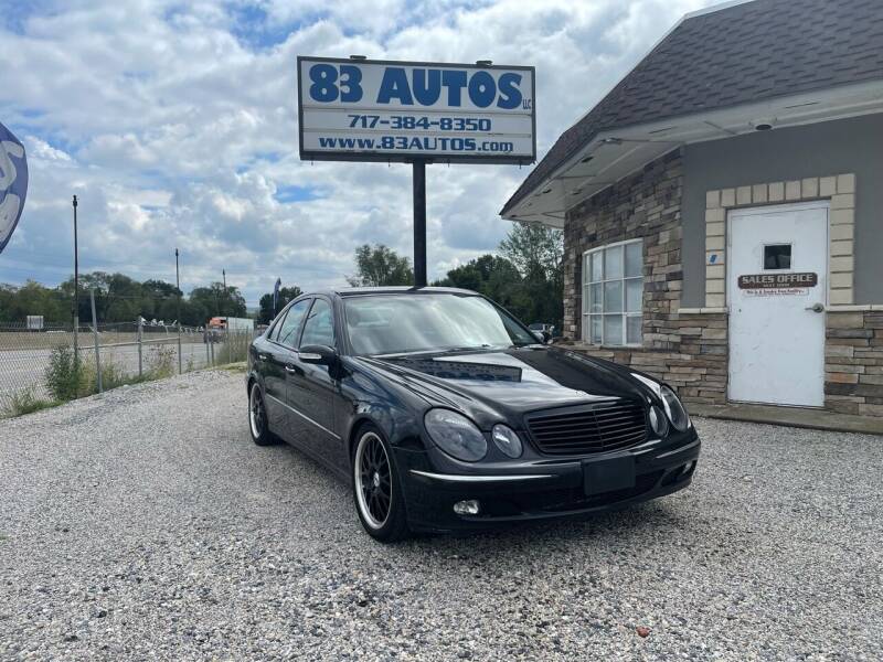 2005 Mercedes-Benz E-Class for sale at 83 Autos in York PA