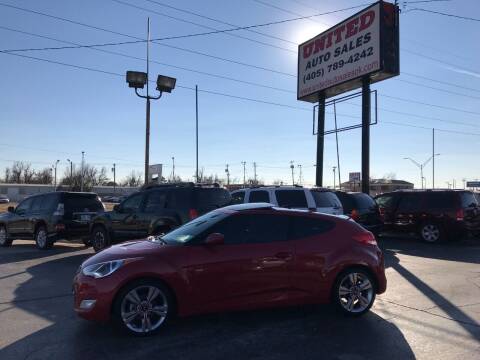 2016 Hyundai Veloster for sale at United Auto Sales in Oklahoma City OK