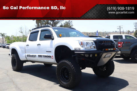 2006 Toyota Tacoma for sale at So Cal Performance SD, llc in San Diego CA