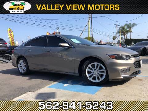 2017 Chevrolet Malibu for sale at Valley View Motors in Whittier CA