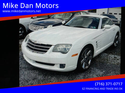 2004 Chrysler Crossfire for sale at Mike Dan Motors in Niagara Falls NY